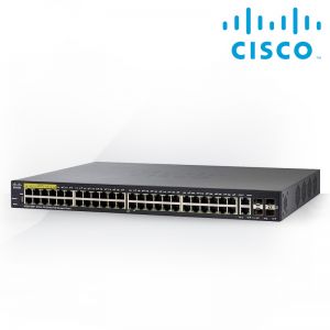 Cisco SF350-48MP 48-port 10/100 POE Managed Switch Limited Lifetime Hardware Warranty 5YR fr EOS