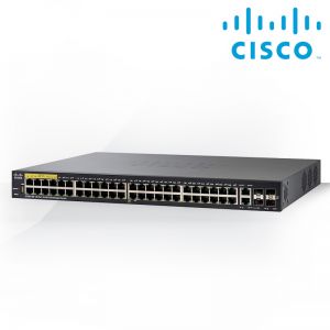 Cisco SF350-48P 48-port 10/100 POE Managed Switch Limited Lifetime Hardware Warranty 5YR fr EOS