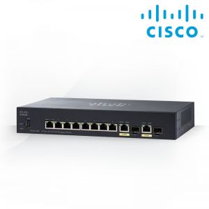 Cisco SF352-08P 8-port 10/100 POE Managed Switch Limited Lifetime Hardware Warranty 5YR fr EOS