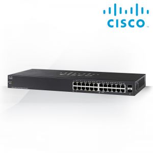Cisco SG110-24HP 24-Port PoE Gigabit Switch Limited Lifetime Hardware Warranty 5YR fr EOS