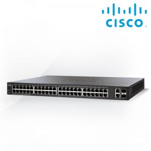 Cisco SG220-50P 50-Port Gigabit PoE Smart Plus Switch Limited Lifetime Hardware Warranty 5YR fr EOS