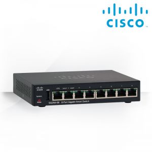 Cisco SG250-08 8-Port Gigabit Smart Switch Limited Lifetime Hardware Warranty 5YR fr EOS