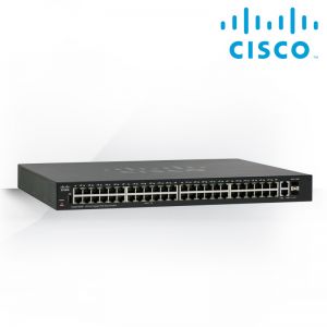 Cisco SG250-50HP 50-Port Gigabit PoE Smart Switch Limited Lifetime Hardware Warranty 5YR fr EOS