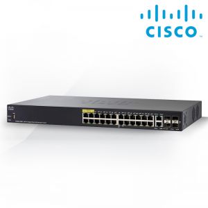 Cisco SG350-28MP 28-port Gigabit POE Managed Switch Limited Lifetime Hardware Warranty 5YR fr EOS