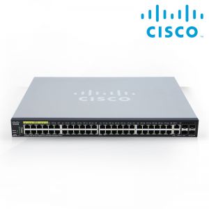 Cisco SG350X-48P 48-port Gigabit POE Stackable Switch Limited Lifetime Hardware Warranty 5YR fr EOS