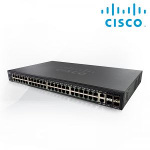 Cisco SG550X-48P 48-port Gigabit PoE Stackable Switch Limited Lifetime Hardware Warranty 5YR fr EOS