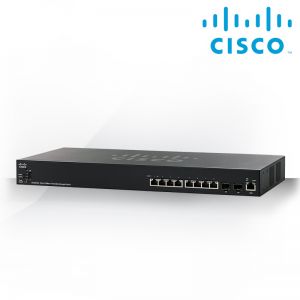 Cisco SX350X-08 8 Port 10GBase-T Stackable Managed Switch