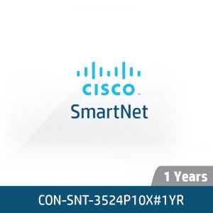 [CON-SNT-3524P10X#1YR] Cisco SmartNet 8*5*NBD 1 Year