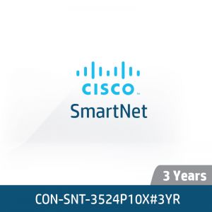[CON-SNT-3524P10X#3YR] Cisco SmartNet 8*5*NBD 3 Years