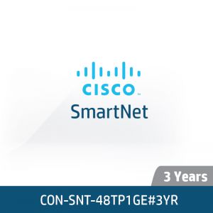 [CON-SNT-48TP1GE#3YR] Cisco SmartNet 8*5*NBD 3 Years