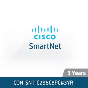 [CON-SNT-C296C8PC#3YR] Cisco SmartNet 8*5*NBD 3 Years