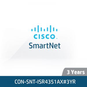 [CON-SNT-ISR4351AX#3YR] Cisco SmartNet 8*5*NBD 3 Years