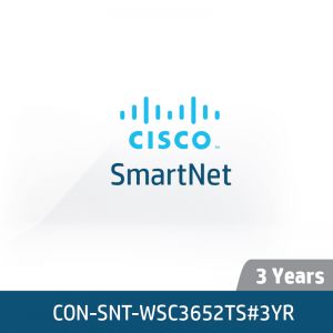 [CON-SNT-WSC3652TS#3YR] Cisco SmartNet 8*5*NBD 3 Years