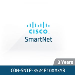 [CON-SNTP-3524P10X#3YR] Cisco SmartNet 24*7*4 - 3 Years