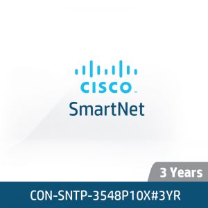 [CON-SNTP-3548P10X#3YR] Cisco SmartNet 24*7*4 - 3 Years