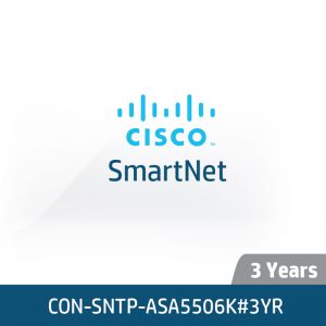 [CON-SNTP-ASA5506K#3YR] Cisco SmartNet 24*7*4 - 3 Years