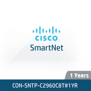 [CON-SNTP-C2960C8T#1YR] Cisco SmartNet 24*7*4 - 1 Year