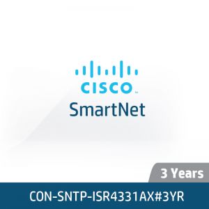 [CON-SNTP-ISR4331AX#3YR] Cisco SmartNet 24*7*4 - 3 Years