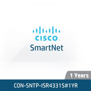 [CON-SNTP-ISR4331S#1YR] Cisco SmartNet 24*7*4 - 1 Year