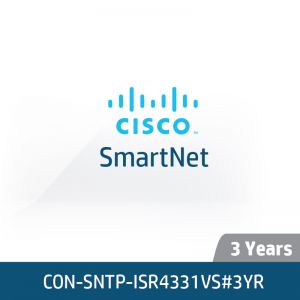 [CON-SNTP-ISR4331VS#3YR] Cisco SmartNet 24*7*4 - 3 Years