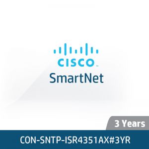 [CON-SNTP-ISR4351AX#3YR] Cisco SmartNet 24*7*4 - 3 Years