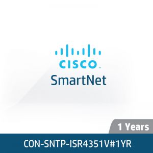 [CON-SNTP-ISR4351V#1YR] Cisco SmartNet 24*7*4 - 1 Year
