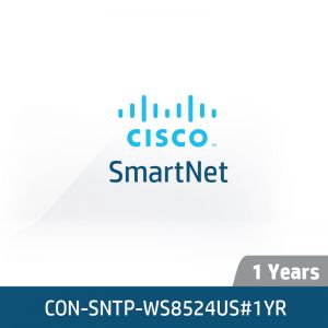 [CON-SNTP-WS8524US#1YR] Cisco SmartNet 24*7*4 - 1 Year