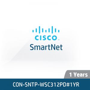[CON-SNTP-WSC312PD#1YR] Cisco SmartNet 24*7*4 - 1 Year