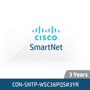 [CON-SNTP-WSC36PQS#3YR] Cisco SmartNet 24*7*4 - 3 Years