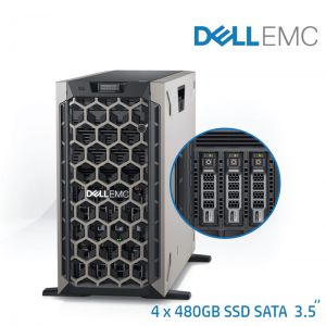 [SNST440D] ICT2 Dell PowerEdge T440 2 x 4214R 32GB 4 x 480GB H730P DVD/RW iDRAC9 Ent 2x750W 3Yrs Pro+ MC 24x7 4hrs