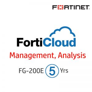 [FC-10-00207-131-02-60] 5Yrs FortiCloud Management, Analysis and 1 Year Log Retention for FG-200E