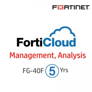 [FC-10-0040F-131-02-60] 5Yrs FortiGate Cloud Management, Analysis and 1 Year Log Retention for FG-40F