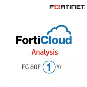 [FC-10-0080F-131-02-12] 1Yr FortiCloud Analysis and 1 Year Log Retention for FG 80F