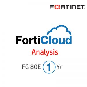 [FC-10-00E80-131-02-12] 1Yr FortiCloud Analysis and 1 Year Log Retention for FG 80E