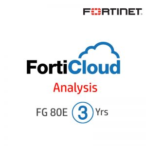 [FC-10-00E80-131-02-36] 3Yrs FortiCloud Analysis and 1 Year Log Retention for FG 80E