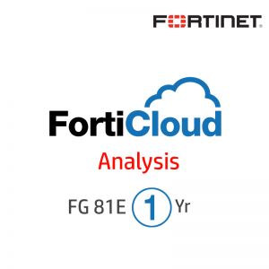 [FC-10-00E81-131-02-12] 1Yr FortiCloud Analysis and 1 Year Log Retention for FG 81E