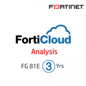 [FC-10-00E81-131-02-36] 3Yrs FortiCloud Analysis and 1 Year Log Retention for FG 81E