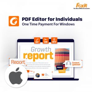 Foxit PDF Editor for Individuals 13 - One Time Payment For Mac