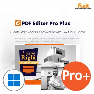 Foxit PDF Editor Pro+ 12 for Windows - Yearly Payment