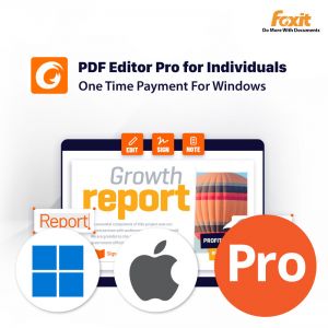Foxit PDF Editor Suite Pro for Individuals 2023 -  Yearly Payment