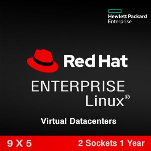 Red Hat Enterprise Linux for Virtual Datacenters 2 Sockets 1 Year Subscription 9x5 Support E-LTU