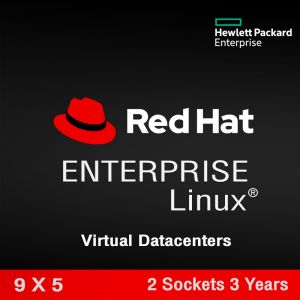 Red Hat Enterprise Linux for Virtual Datacenters 2 Sockets 3 Years Subscription 9x5 Support E-LTU