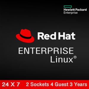 Red Hat Enterprise Linux Server 2 Sockets 4 Guests 3 Years  Subscription 24x7 Support E-LTU