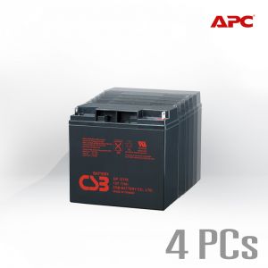 4 PCs  x CSB 12V 17AH Replacement Battery