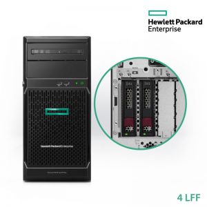 [P44718-371] HPE ProLiant ML30 Gen10 Plus E-2314 2.8GHz 4-core 1P 16GB-U 4LFF-NHP 2x1TB 350W PS Server