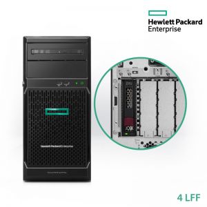 [P44720-371] HPE ProLiant ML30 Gen10 Plus E-2314 2.8GHz 4-core 1P 16GB-U 4LFF 2x4TB 350W PS Server
