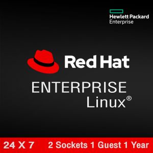 Red Hat Enterprise Linux Server 2 Sockets 1 Guest 1 Year Subscription 24x7 Support E-LTU