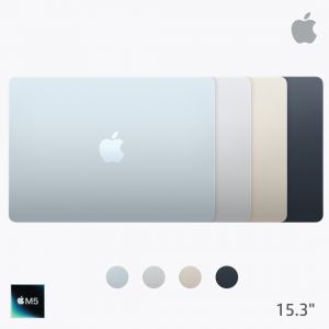MacBook Air 15.3-inch M5 10C CPU 10C GPU 16GB 1TBSSD 1Yr
