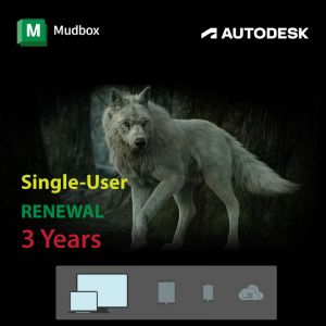 Mudbox 2023 Commercial New Single-user ELD 3Yrs Subscription