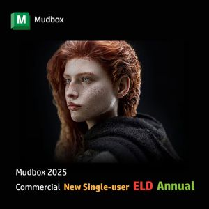 Mudbox 2025 Commercial New Single-user ELD Annual Subscription
